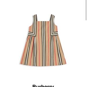 BURBERRY BABY Little GIRL ASTRID STRIPED DRESS 2T